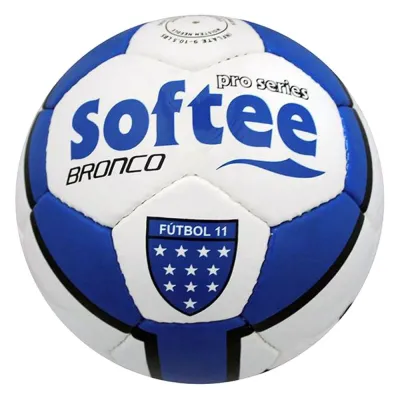 Balón Fútbol Softee Bronco Azul T-5