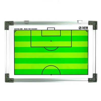 Pizarra Táctica Reversible de Fútbol Zastor TEAM DUO - 30x45 cm