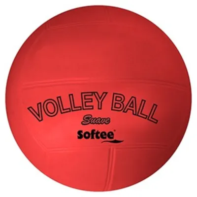 Balón Voleibol Softee Soft Rojo Tamaño 5
