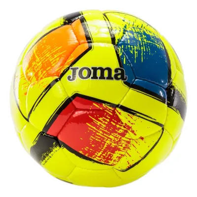 Balón Fútbol Joma Dali II Amarillo Flúor T-4