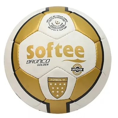 Balón Fútbol Softee Bronco Oro T-5