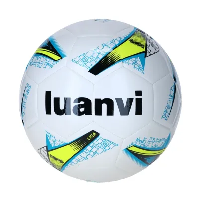 Balón Luanvi Liga Blanco/Amarillo T-3