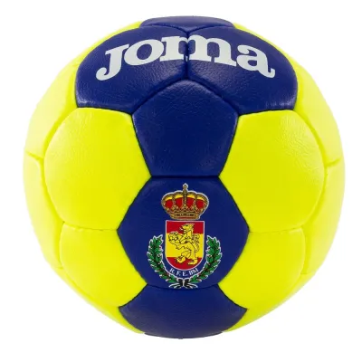Balón Balonmano Joma RFEBM Amarillo Flúor/Azul Royal T-3