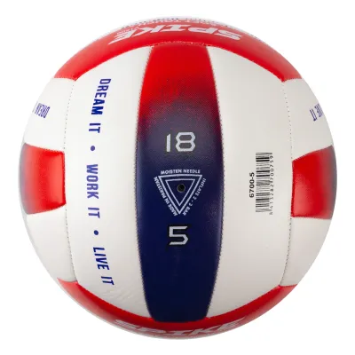 Balón Voleibol Zastor Spike 5V1500 Rojo/Azul T-5