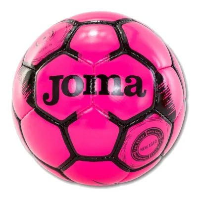 Balón Fútbol Joma Egeo Rosa Flúor/Negro T-5