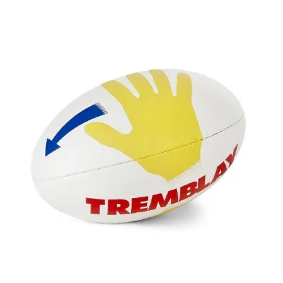 Balón Rugby Tremblay Posición Manos T-4
