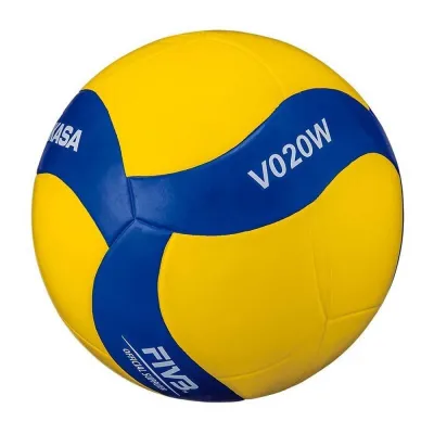 Balón Voleibol Mikasa V020WS Azul/Amarillo T-5