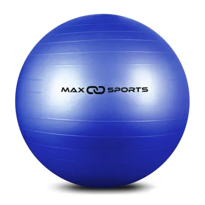 Pelota Fitness Gigante Max Sports Sena 65 Cm Azul Oscuro