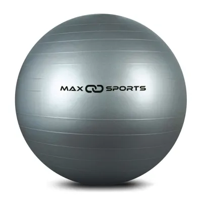 Pelota Fitness Gigante Max Sports Sena 75 cm Gris