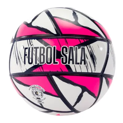 Balón Fútbol Sala Joma 1ª Fed RFEF Rosa/Blanco T-62