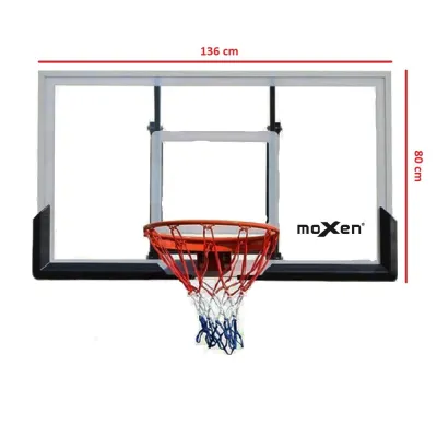 Set Tablero Baloncesto Moxen Jumper 136X80cm