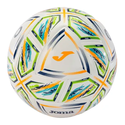 Balón Fútbol Joma Halley II Blanco/Naranja/Azul/Verde T-5