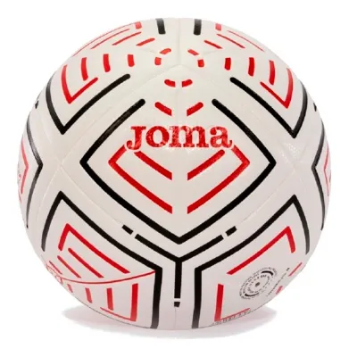 Balón Fútbol Joma Uranus II Blanco/Rojo T-5