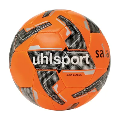 Balón Fútbol Sala Uhlsport Sala Classic Naranja/Gris T-4
