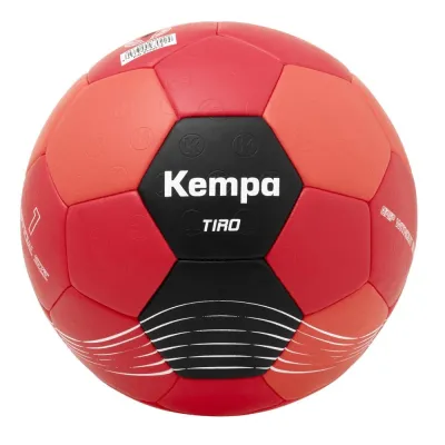 Balón Balonmano Kempa Tiro Rojo/Negro T-1