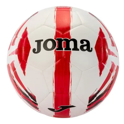 Balón Fútbol Joma Light Blanco/Rojo T-5