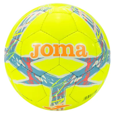 Balón Fútbol Joma Dalí III Amarillo Flúor Turquesa Flúor T-5