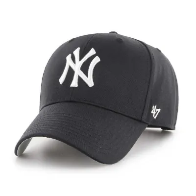 Gorra 47 Brand New York Yankees MVP Negra/Blanca