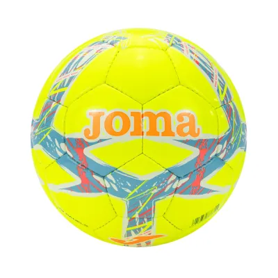 Balón Fútbol Joma Dalí III Amarillo Flúor Turquesa Flúor T-3