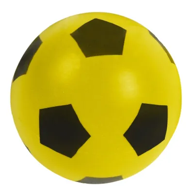 Balón Fútbol Foam Amarillo T-4