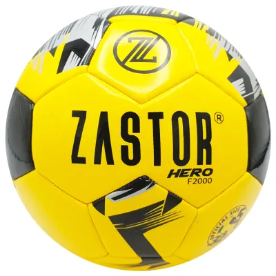 Balón Fútbol Zastor Hero 5F2000 Amarillo/Negro T-5