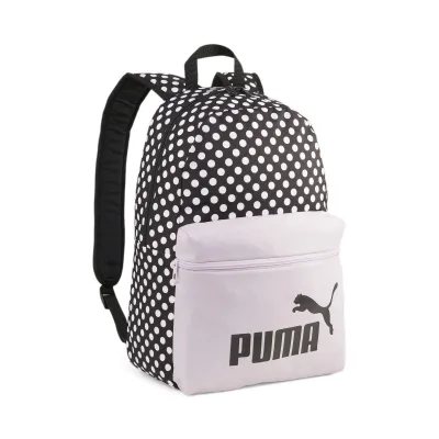 Mochila Puma Phase AOP Negra/Malva