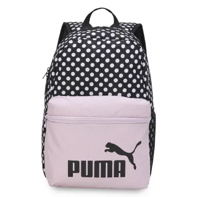 Mochila Puma Phase AOP Negra/Malva