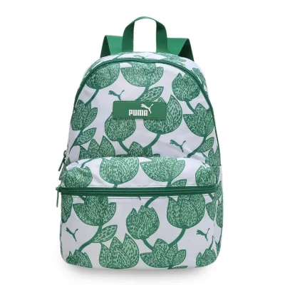 Mochila Puma Core Pop Blossom Blanco/Verde