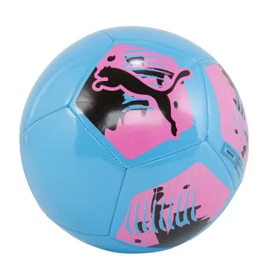 Balón Fútbol Puma Big Cat Azul/Rosa/Negro T-3
