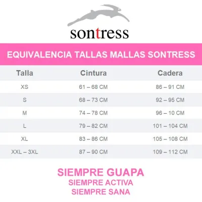 Malla Anticelulítica Adelgazante Sontress Slim