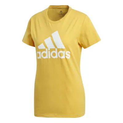 Camiseta Adidas Badge of Sport Yellow