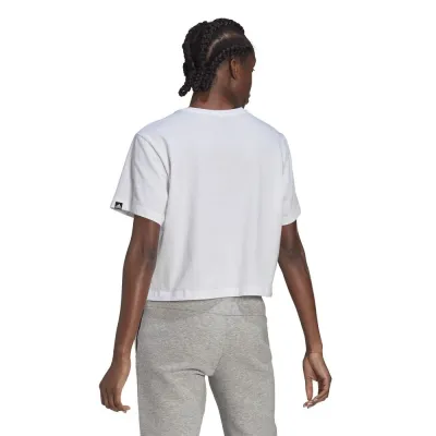 Camiseta Adidas Graphic Cropped Blanca