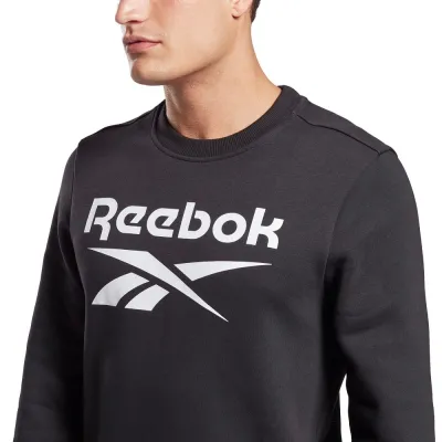 Sudadera Reebok Fleece Crew Negra