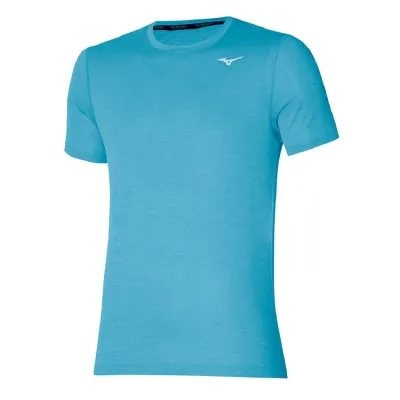 Camiseta Mizuno Impulse Core Azul Maui