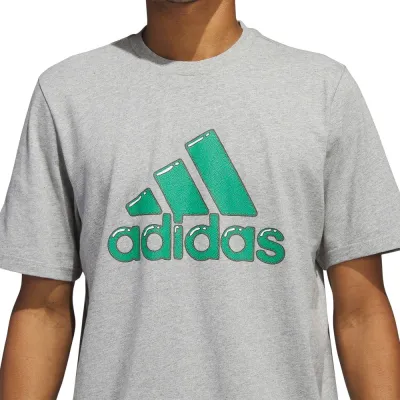 Camiseta Adidas Fill Gris/Verde