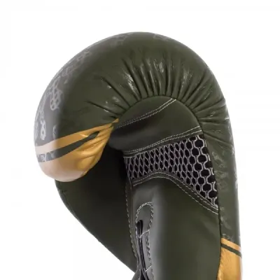 Par Guantes Boxeo Fullboxing Force Verde Militar