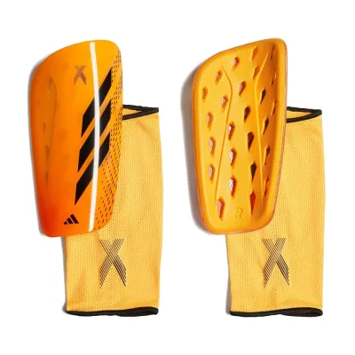 Espinilleras Adidas X SG LGE Naranja/Negro