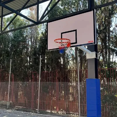 Juego Estructuras Canastas Baloncesto Fija a Viga Vuelo 1'65m