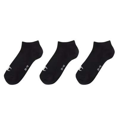 Calcetines Champion 3P Sneakers Negros