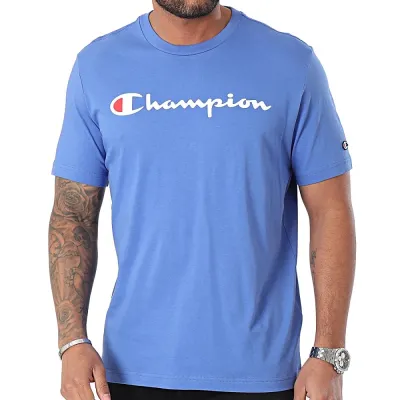 Camiseta Champion Basic Cou Azul