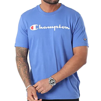Camiseta Champion Basic Cou Azul