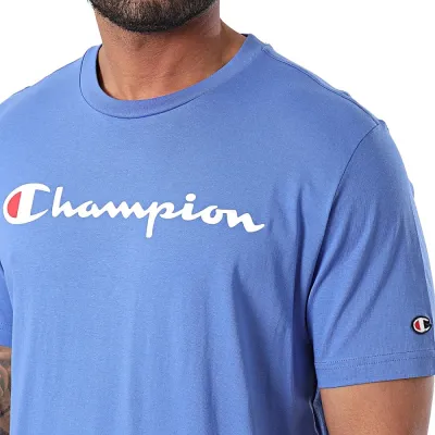 Camiseta Champion Basic Cou Azul