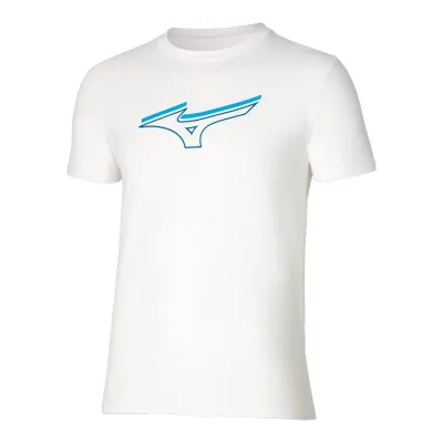 Camiseta Mizuno Athletics RB Tee Blanca