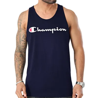 Camiseta Champion Tank Top Nenci Azul Marino