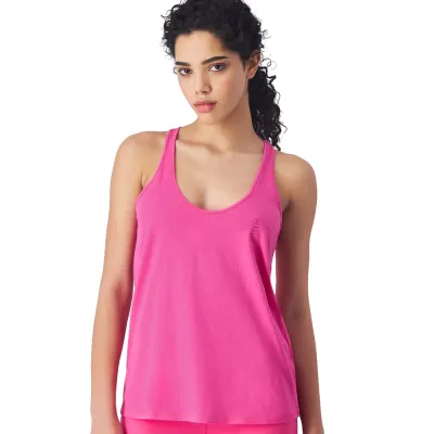 Camiseta Champion Tank Top Cano Fucsia