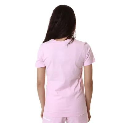 Camiseta Champion Damen Rosa