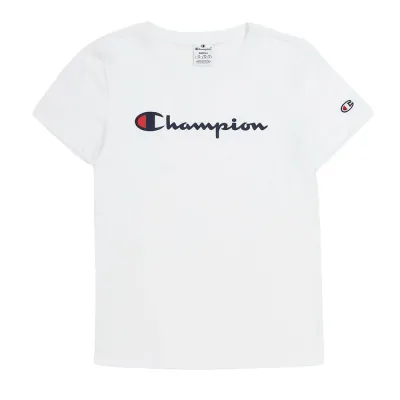 Camiseta Champion Damen Blanca
