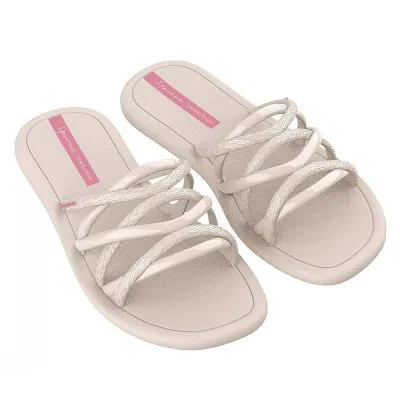 Ipanema Meu Sol Slide Fem Beige/Rosa