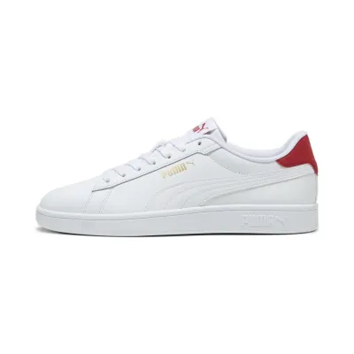 Puma Smash 3.0L Blanca/Roja