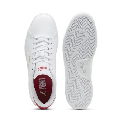 Puma Smash 3.0L Blanca/Roja